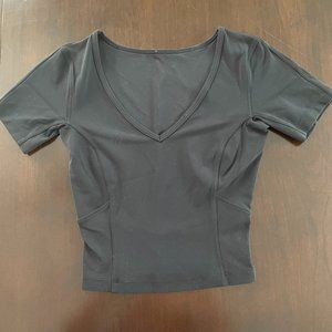 Lululemon Black Align T-Shirt Size 0